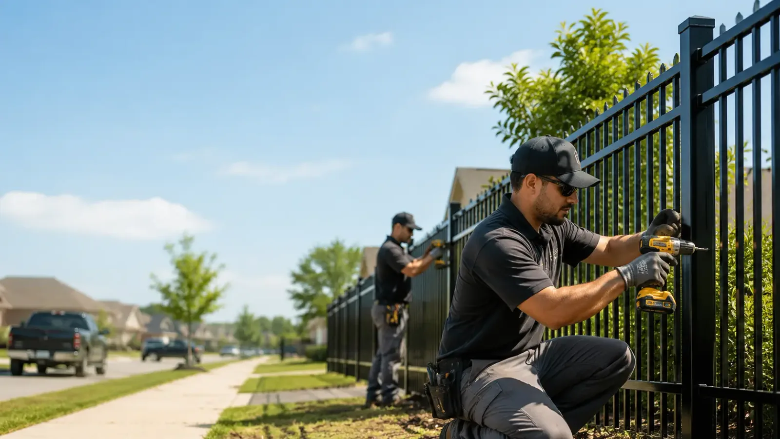 Metal Fence Installation in Lakewood, CO